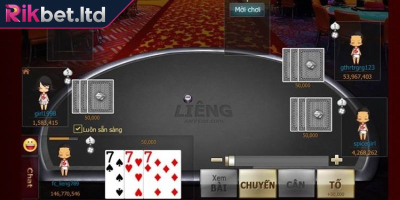 Liêng RIKBET – Khám Phá Trò Bài Quen Thuộc Hấp Dẫn Thú Vị 3 Tập trung cao độ khi đánh ván Liêng