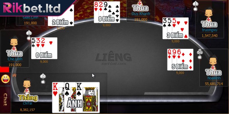 Liêng RIKBET – Khám Phá Trò Bài Quen Thuộc Hấp Dẫn Thú Vị 2 Tổng hợp những thuật ngữ cần biết khi chơi Liêng tại RIKBET