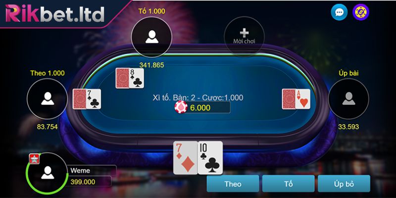 Giữ vững tâm lý khi đánh Xì Tố