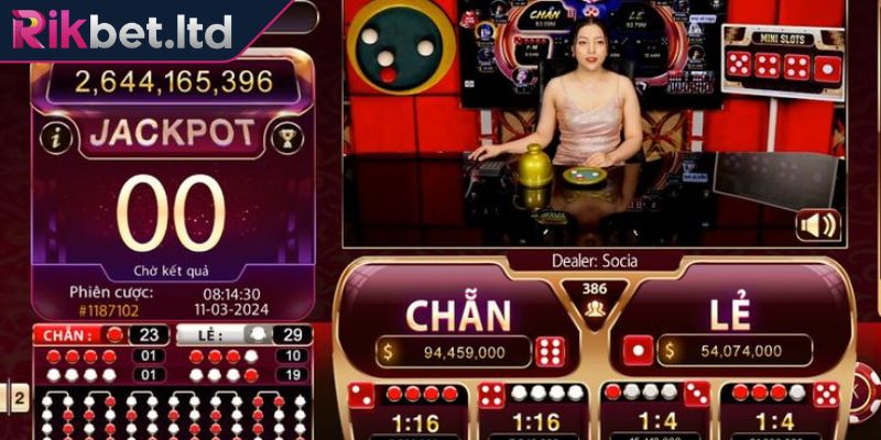 Hệ thống trả thưởng trong Xóc Đĩa livestream tại RIKBET