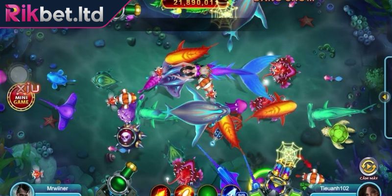 Tính năng nổi bật trong Bắn Cá 3D RIKBET cho thành viên