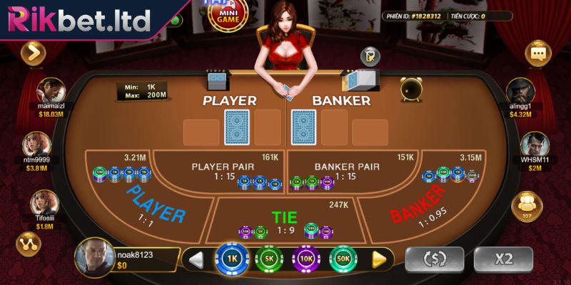Tổng quan về thế bài Baccarat RIKBET
