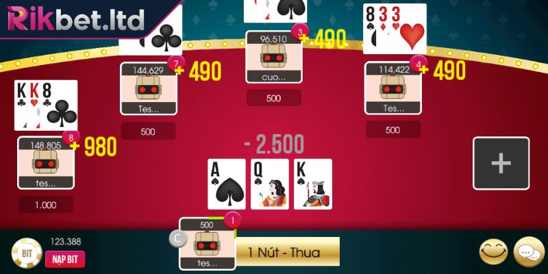 Các bước khi thực hiện cách chơi Bài Cào online RIKBET