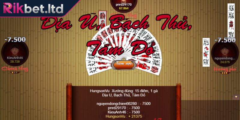 Cách Chơi Bài Tổ Tôm RIKBET Và Chiến Thuật Hiệu Quả 1 Luật cơ bản trong cách đánh Tổ Tôm RIKBET